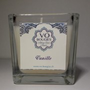 Bougie de massage 100% naturelle parfumée aux extraits aromatiques de vanille